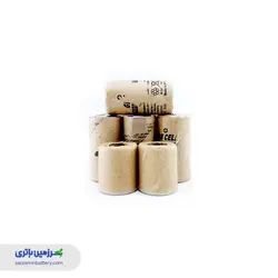 باتری جارو شارژی 4.8 ولت 1500 میلی آمپر(دارای دو عدد پوکه) مولینکس MoulinexMoulinex vacuum cleaner 4.8 V 1500 mAh rechargeable battery (with two batteries)