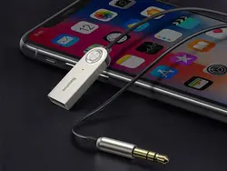 گیرنده صوتی بلوتوثی بیسوس مدل BA01 Wireless Audio Adapter Cable