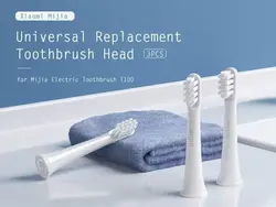 سری یدک مسواک برقی شیائومی مدل Mijia MBS302 Toothbrush Head for T100 Electric (پک 3 عددی)