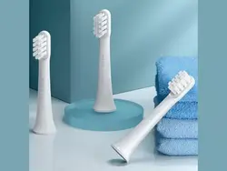 سری یدک مسواک برقی شیائومی مدل Mijia MBS302 Toothbrush Head for T100 Electric (پک 3 عددی)