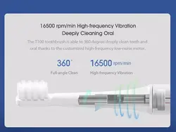 سری یدک مسواک برقی شیائومی مدل Mijia MBS302 Toothbrush Head for T100 Electric (پک 3 عددی)