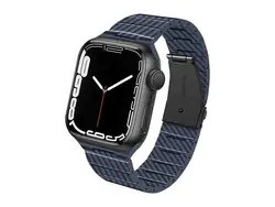 بند طرح کربن کوتچی مدل Carbon Fiber WatchBand  22008 مناسب برای اپل واچ 42/44/45 میلی‌متری