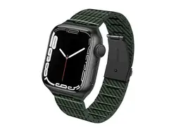 بند طرح کربن کوتچی مدل Carbon Fiber WatchBand  22008 مناسب برای اپل واچ 42/44/45 میلی‌متری
