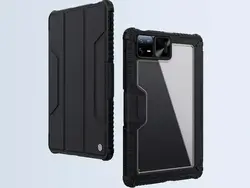 کاور کتابی بامپردار تبلت پد 6 و پد 6 پرو 11 اینچ شیائومی نیلکین Nillkin Bumper Leather cover case Pro Xiaomi Pad 6, Pad 6 Pro