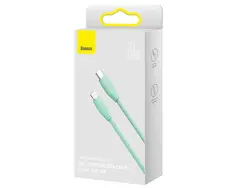 کابل تایپ‌سی به لایتنینگ شارژ سریع و انتقال دیتا بیسوس Baseus CAGD020103 Jelly Liquid Silica Gel Type-C to iP Fast Charging Data Cable 20W 2m
