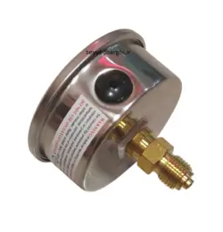 مانومتر  10 بار روغنی تابلویی صفحه 6سانت