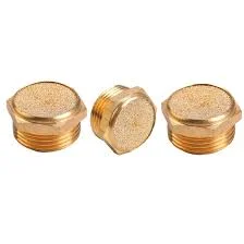 اگزوز تخت 1/8 برنجی و آلیاژی پنوماتیک