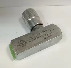 فلو کنترل 3/8 ولومی سرراهي سوپاپدار ایرانی