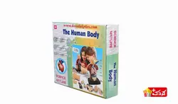 اسباب بازی آموزشی مولاژ نیم تنه (10 تکه) سایز بزرگ مدل The Human Body 3301