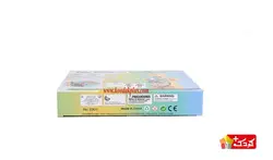 اسباب بازی آموزشی مولاژ نیم تنه (10 تکه) سایز کوچک مدل The Human Body 3305