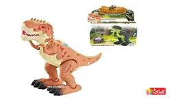 دایناسور اسباب بازی موزیکال و چراغ دار مدل 3335