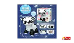 پاندای حرکتی موزیکال و چراغدار مدل 022