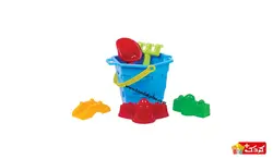 اسباب بازی سطل شن بازی ساحل E6 زرین تویز