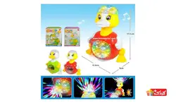 اردک موزيكال تريدی حرکتی و باطری خور مدل 3982