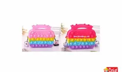 فیجت پاپیت مدل کیفی طرح اسب پونی و دایناسور (ضد استرس) مدل BA-374