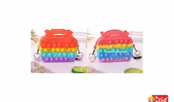 فیجت پاپیت مدل کیفی طرح اسب پونی و دایناسور (ضد استرس) مدل BA-374