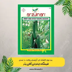 بذر خیار گلخانه ای آرزومان