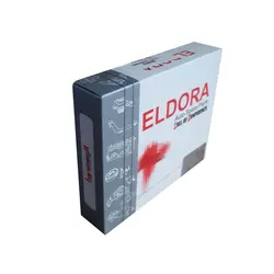 شمع خودرو الدورا کد 87012332 مدل رزیستور ایریدیوم سوزنی سه پایه بسته 4 عددی