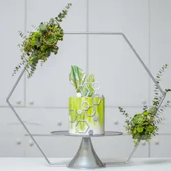 استند کیک شش ضلعی