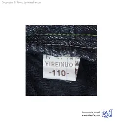 شلوار جین بچگانه لاینردار مدل INUO