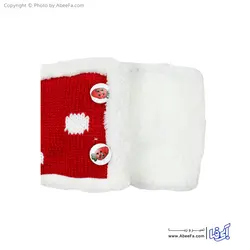 ست کلاه و شال گردن بافتنی کودک مدل خرگوش