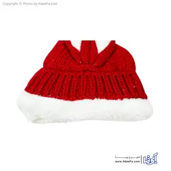 ست کلاه و شال گردن بافتنی کودک مدل خرگوش