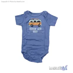 بادی آستین کوتاه نوزادی  Koala baby  مدل 2 بسته چهار عددی