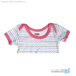 بادی آستین کوتاه نوزادی مدل ماهی