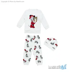 ست نوزادی Beauti مدل 3 تکه میکی موس