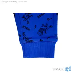 شلوار بچگانه مدل دایناسور-آبی