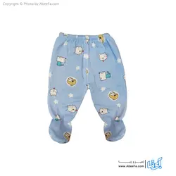 ست 5 تکه نوزادی مدل AF-B آبی