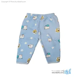 ست 5 تکه نوزادی مدل AF-B آبی