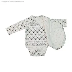 بادی آستین بلند نوزادی ورت مدل vertb-D