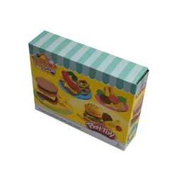 ست خمیر بازی مدل همبرگر ساز برند play-toy
