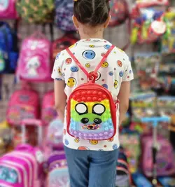 کیف کوله پشتی مدل فیجت ضد استرس پاپیت