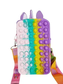 کیف موبایل فیجت پاپتی طرح یونیکورن