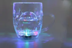 لیوان جادویی LED دار(دارای رقص نور)