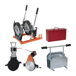 دستگاه جوش پلی اتیلن دستی250-63 میلیمتر دو فک اهرم دستی