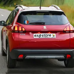 برچسب خودرو طرح پژو Peugeot مدل پرچم فرانسه