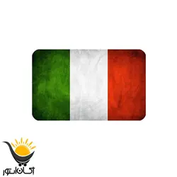 برچسب خودرو طرح پرچم ایتالیا Italy
