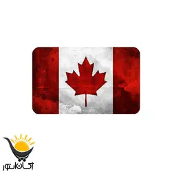 برچسب خودرو طرح پرچم کانادا Canada