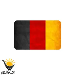 برچسب خودرو طرح پرچم آلمان Germany