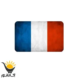 برچسب خودرو طرح پرچم فرانسه France