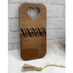 تخته سرو چوب و رزین طرح پتینه