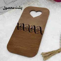 تخته سرو چوب و رزین طرح پتینه