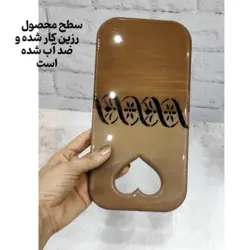 تخته سرو چوب و رزین طرح پتینه