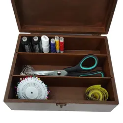 جعبه لوازم خیاطی طرح کلاسیک