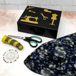 جعبه لوازم خیاطی مدل برجسته کد m2025