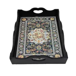 سینی رزینی طرح فرش کد s3040