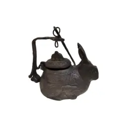 چراغ پیسوز برنجی - طرح خرگوش